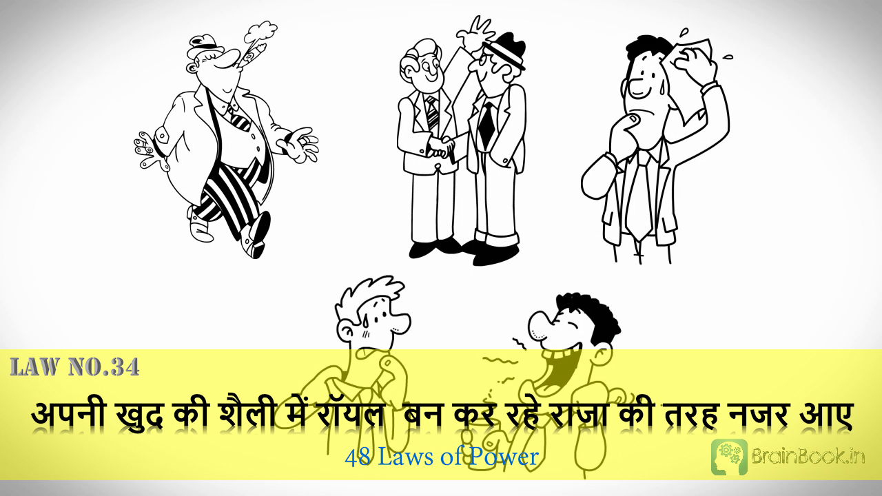 Law No. 34- 48 Laws of Power - Animated Book Summary in Hindi Part - 3