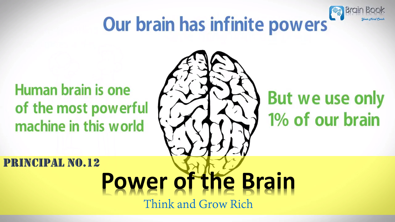 How to Become Rich | Think and Grow Rich 12th Principle - Power of the Brain यानि हमारे दिमाग की शक्ति